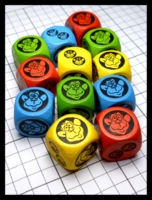 Dice : Dice - Game Dice - Monkey in the Middle by Artistoplay 2005 - eBay Sept 2015